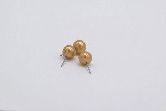 Πέρλα Pin 10mm 50τεμ. Μπεζ MI1622-10-H8