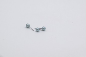 Πέρλα Pin 6mm 100τεμ. Grey Blue MI1622-6-H6