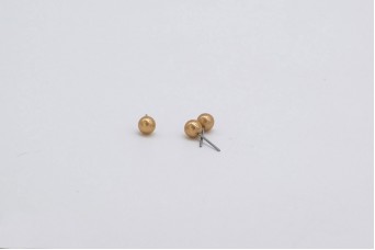 Πέρλα Pin 6mm 100τεμ. Μπεζ MI1622-6-H8