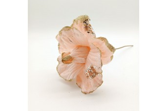 ΤΡΙΑΝΤΑΦΥΛΛΟ STEM D.12CM, H.24CM PINK CD22-2412PNK