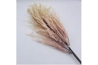 ΤΕΧΝΗΤΟ ΚΛΑΔΙ STEM  MALT GRASS FROSTED 80CM PINK AF-222305-2