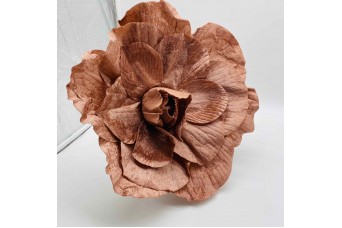 GIANT ROSE 38CM VELVET DUSTY PINK AF-R38DP