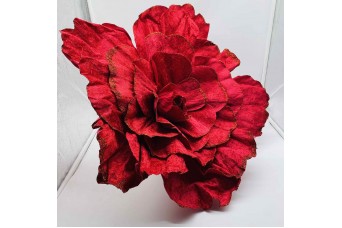 GIANT ROSE 60CM VELVET BORDEAUX AF-R60BDX