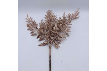 ΤΕΧΝΗΤΟ BUSH MINI FERN 52CM GLITTER GOLD AF-231470