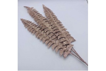 ΤΕΧΝΗΤΟ BUSH FERN 85CM GLITTER BRONZE AF-23521