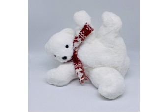 POLAR BABY BEAR 27*20*21CM RED/WHITE CD-A-16ZF029