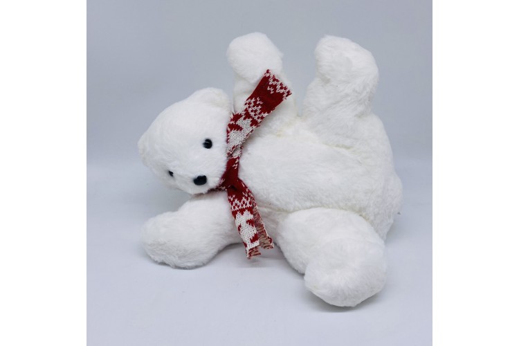 POLAR BABY BEAR 27*20*21CM RED/WHITE CD-A-16ZF029
