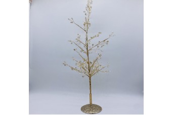 ΤΕΧΝΗΤΟ ΔΕΝΤΡΑΚΙ CRYSTALS 50CM CHAMPAGNE CD-CB-22780