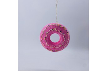 FOAM DONUT 11CM PINK CD-FC-25754P