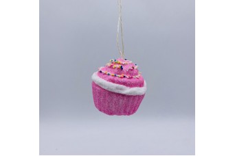 FOAM CUPCAKE 6*7CM PINK CD-FC-25755P