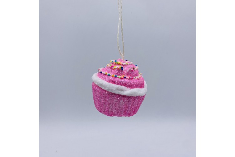 FOAM CUPCAKE 6*7CM PINK CD-FC-25755P