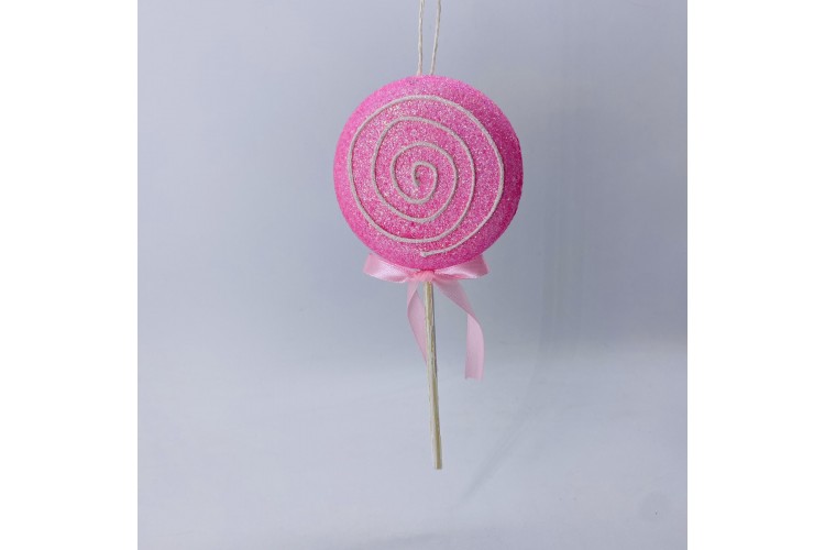 FOAM LOLLIPOP 9*19CM PINK CD-FC-25764P