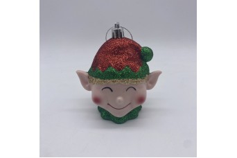 ΣΤΟΛΙΔΙ ΑΘΡΑΥΣΤΟ ELF FACE 9*6*10CM RED/GREEN CD-O-22007GRN