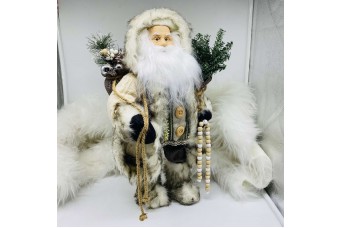 SANTA 30*18*50CM ΔΕΝΤΡΑΚΙ/ΧΑΝΤΡΕΣ GREY/WHITE CD-S-CVV006