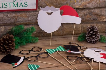 Photo Booth Kit "Christmas" 1384