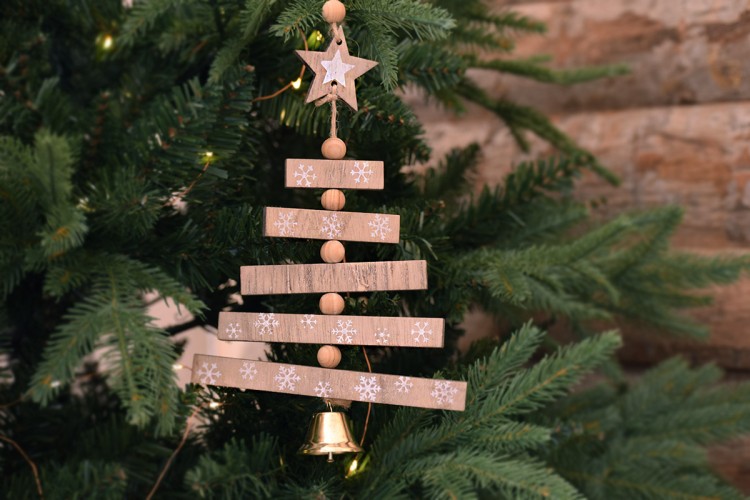 Κρεμαστό Χριστουγεννιάτικο Δέντρο με Καμπανούλα CD155820