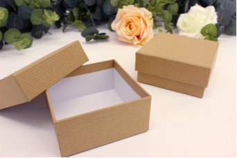 Χάρτινα Κουτιά Craft 8x8x4 cm