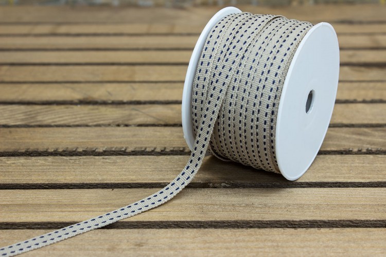 Κορδέλα με Γαζί 6mm x 50m 101350DB