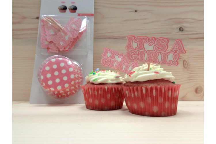 Cupcake Kit It's a Girl 1412R