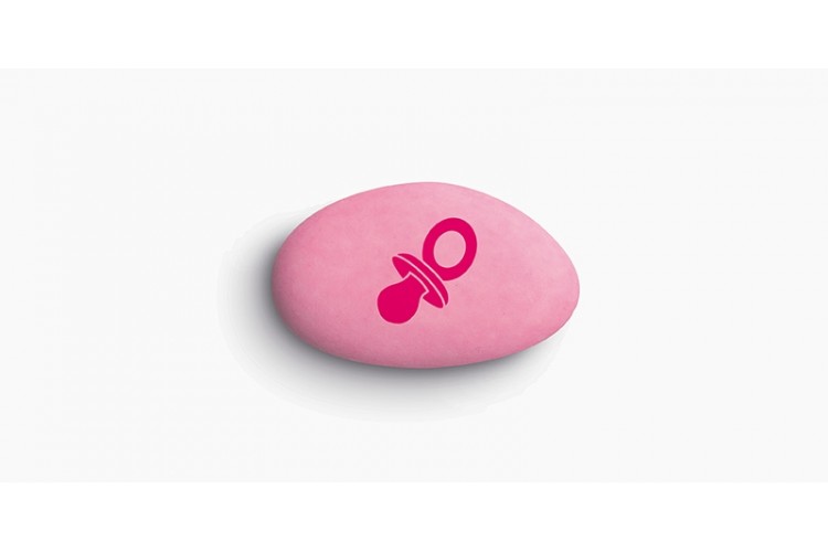 Κουφέτα Bijoux Supreme "Προτάσεις" "Πιπίλα" Κουτί 1kg, Ροζ Ανοιχτό-Ροζ