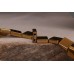 Χάντρα Αιματίτη Τετραγωνική Πλακέ Χρυσή 6mm 66τεμ. BD3224-4