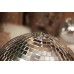 Μπάλα με Aσημένιο Καθρέφτη 30cm CD19-1121-30