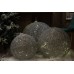 Μπάλα με Φωτάκια 40cm Ασημένια CD19-4564-40