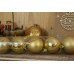 Χριστουγεννιάτικες Μπάλες 5cm Χρυσό 12τμχ CD5-1330-1