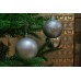 Χριστουγεννιάτικες Μπάλες 6cm Ασημένιο 8τμχ CD6-1329-2