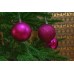 Χριστουγεννιάτικες Μπάλες 7cm Δαμάσκηνο 8τμχ CD7-1324-4