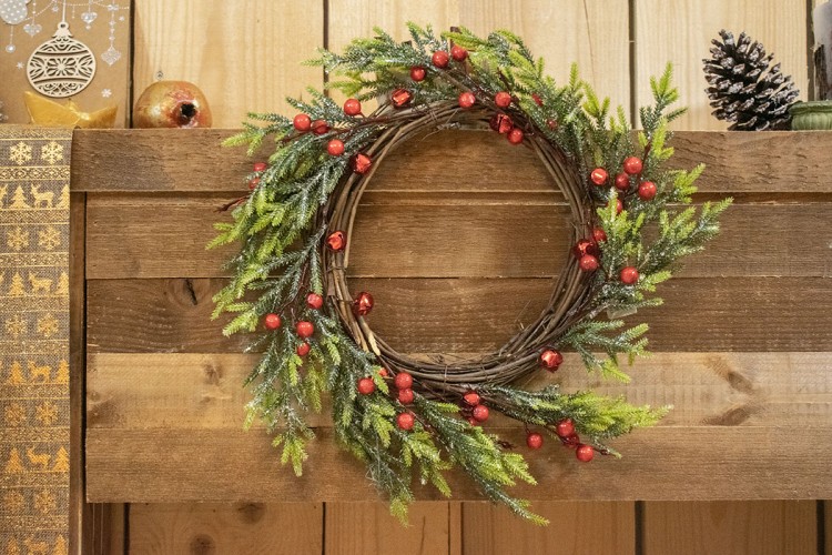 Στεφάνι Γκι Κουδουνάκια 35cm CD19-6809