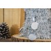 Δέντρο Tinsel Κυκλάκια 48cm Ασημένιο CD38-6655-5 Δέντρο Tinsel Κυκλάκια 48cm Ασημένιο CD38-6655-5