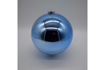 15cm Χριστουγεννιάτικη Μπάλα Misty Blue CD21-1501-24