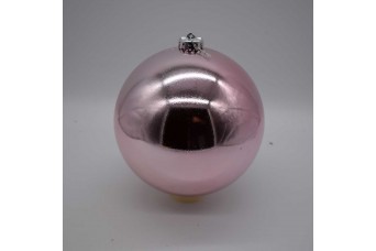 15cm Χριστουγεννιάτικη Μπάλα Blush Pink CD21-1501-37
