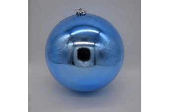 20cm Χριστουγεννιάτικη Μπάλα Misty Blue CD21-2001-24