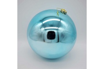 20cm Χριστουγεννιάτικη Μπάλα Blue Dawn CD21-2001-34