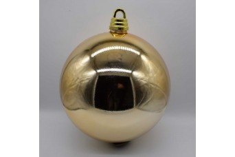 30cm Χριστουγεννιάτικη Μπάλα Champagne CD21-3001-16