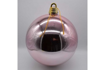 30cm Χριστουγεννιάτικη Μπάλα Blush Pink CD21-3001-37