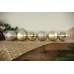 6τεμ Αθραυστες Μπάλες 8cm Champagne CDR-N16897-CHA