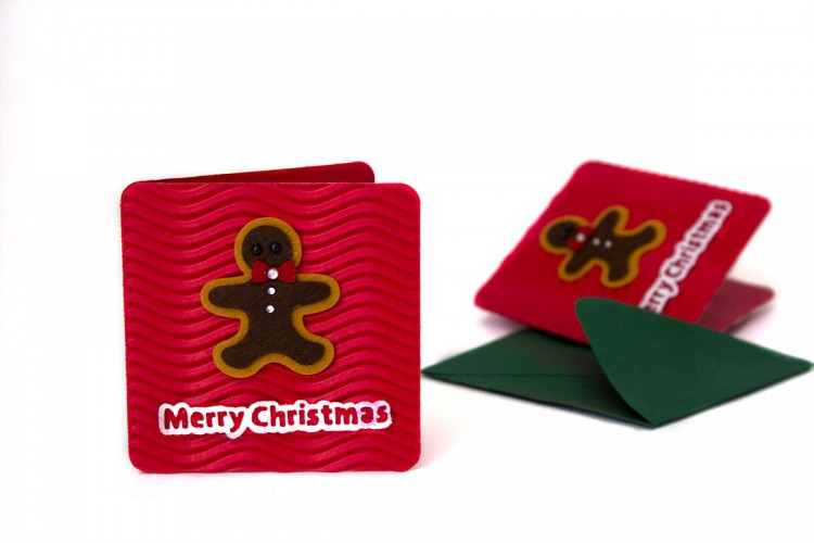 Χριστουγεννιάτικη Κάρτα Μπισκοτούλης PI9631-8