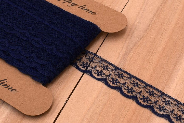 Δαντέλα με Διαφάνεια 20mm x 20yd LC015BL Δαντέλα με Διαφάνεια 20mm x 20yd LC015BL