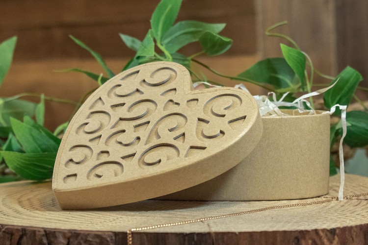 Κουτί Καρδιά Papier Mache PI3037