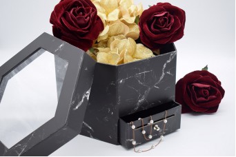 Flower Box Πολύγωνο με Συρτάρι PIF-W7535