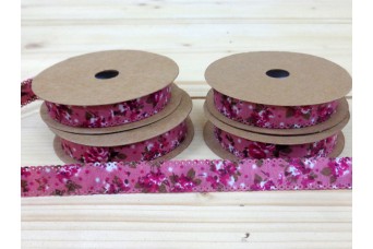 Κορδέλα Κυματιστή Floral 15mm x 10yd R4776F