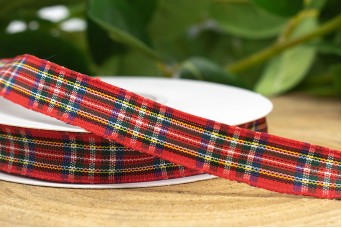 Κορδέλα Καρώ Classic 12mm x 20y RB-8946-1