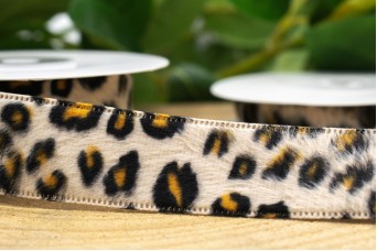 Κορδέλα Animal Print 25mm x 5y RB-8959-25