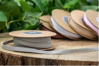 Κορδελάκι 6mm x 10yd Ανοιχτό Γκρι RB165107-6