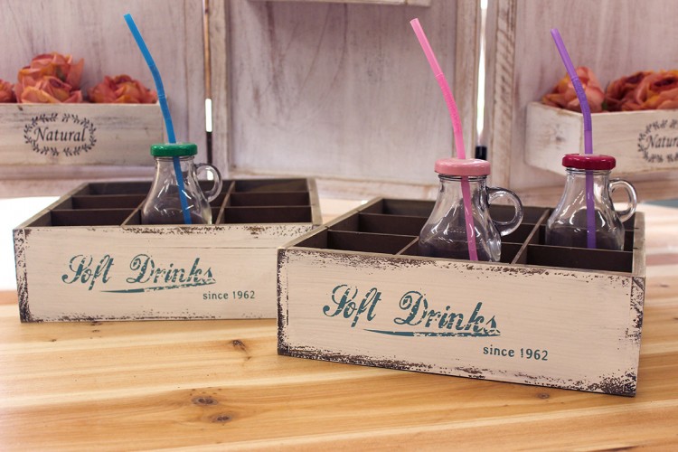 Κουτί Ξύλινο 9 Θέσεων Soft Drinks