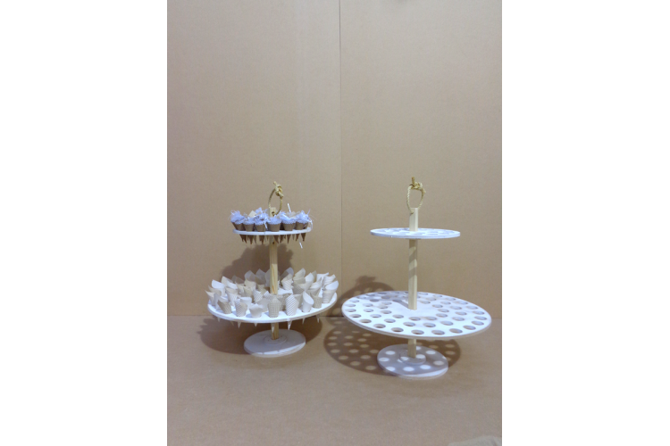 Ξύλινο Stand Για Χωνάκια 26167W Ξύλινο Stand Για Χωνάκια 26167W