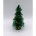 Χριστουγεννιάτικο Δέντρο Mini/Γραφείου Έλατο 18cm Χιονισμένο Πράσινο